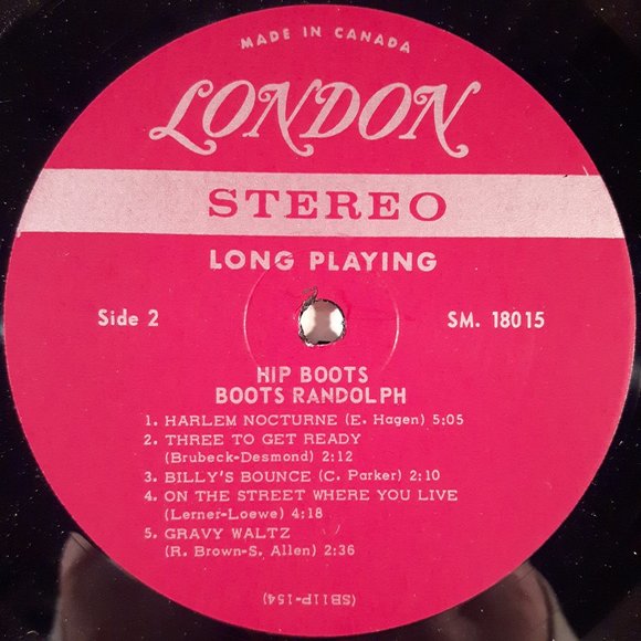 Boots Randolph - Hip Boots - Vinyl LP Record - Picture 4 of 4